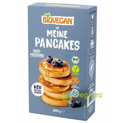 Mix pentru Clatite Pufoase fara Gluten Ecologice/Bio 200g