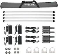 Kit 4 lampi Pixel RGB NanLite - PavoTube II 30XR