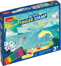 Set de pictură cu degetele Maped Creativ Early Age - 8 piese