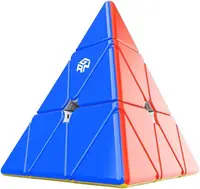 Puzzle magnetic pentru rezolvare rapidă GAN – Pyraminx Standard