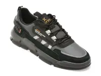 Pantofi sport GRYXX negri, 28186, din piele ecologica