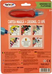Cartea magica & creionul cu apa. Gradina cu fluturasi