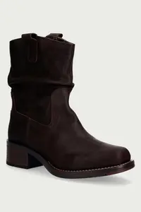 Fly London botine pentru femei din nubuck ROOK521FLY