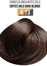 Vopsea Profesionala Fara Amoniac EVOQUE USA, Nuanta 6.73 COFFEE GOLD DARK BLONDE - Cu Ulei de Argan si 12 Aminoacizi, 100 ml - Evoque