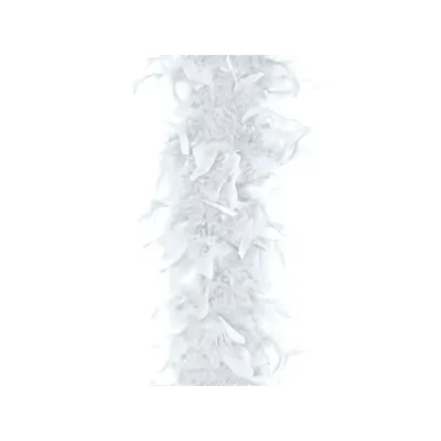 Boa alb 180 cm