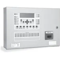 Centrala de incendiu cu 4 bucle Kentec ENSH63484 03P cu 48 LED-uri de zona, montaj aparent, cu imprimanta si cheie de activare