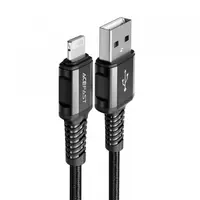 Cablu Date si Incarcare USB-A - Lightning Acefast C1-02, 18W, 1.2m, Negru