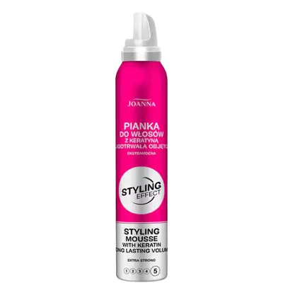 Spuma de par cu keratina Extra Strong, Joanna | 150 ml