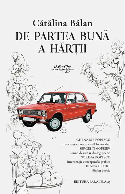 De partea bună a hărții de Cătălina Bălan, cu intervenții conceptuale grafice, foto-video, audio și poetice de Sergej Timofejev, Ghenadie Popescu, Sor