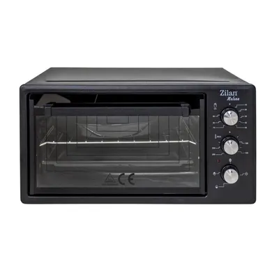 Cuptor Electric, 2 Tavi Incluse, Temperatura Maxima 300 Grade, Timer 90 Minute, Putere 1500W, Capacitate 45 l, Negru