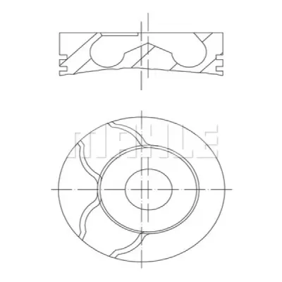 Piston MAHLE 022 01 02