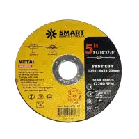 SET 25 BUC - Disc Taiere Inox si Metal T41, 125mm x 1.6mm x 22.23mm-disc plat
