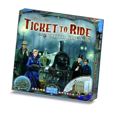 Extensie pentru jocul de societate Ticket to Ride: United Kingdom & Pennsylvania