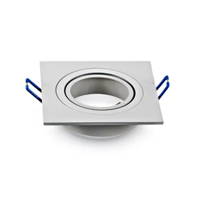 Recessed spot 1xGU10 square, white