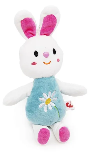 Iepuraș de pluș Stip - Zigo, turcoaz, 22 cm