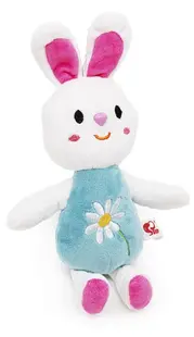Iepuraș de pluș Stip - Zigo, turcoaz, 22 cm