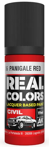 Vopsea lac AK Interactive - Panigale Red (RC836) (17 ml)