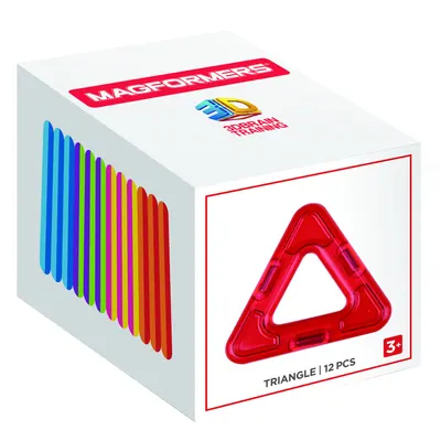Set rezerve magnetice - Triangle, 12 piese