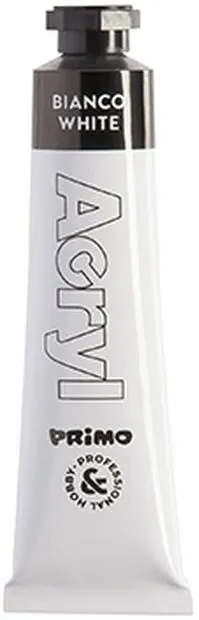 Vopsea acrilică Primo H&P - White, 18 ml, în tub
