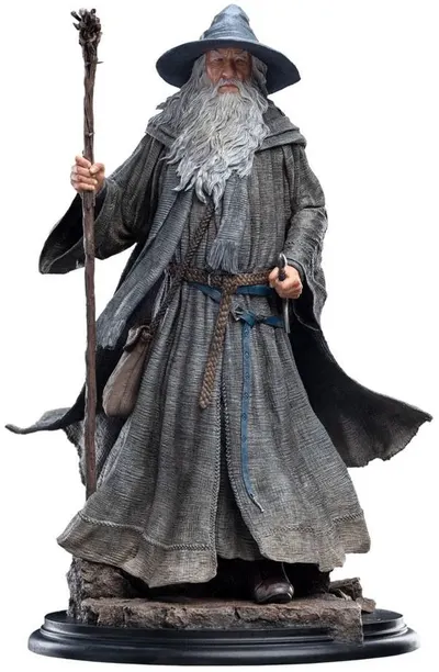 Statuetă Weta Movies: Lord of the Rings - Gandalf the Grey Pilgrim (Classic Series), 36 cm