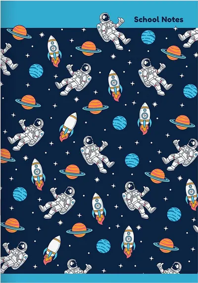 Caiet Keskin Color UFO - A4, 60 de coli, rânduri late, sortiment