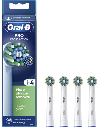 Capete de rezervă Oral-B - Cross Action EB 50-4, 4 bucăți