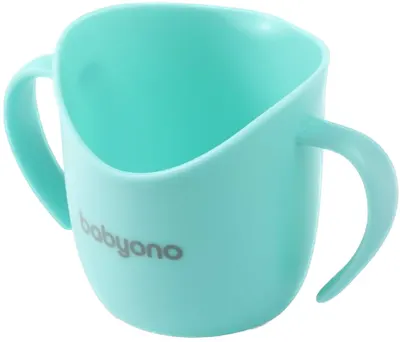 Un pahar pentru băut singur Babyono - 120 ml, turcoaz