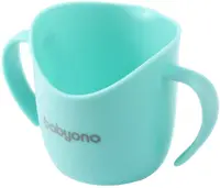 Un pahar pentru băut singur Babyono - 120 ml, turcoaz