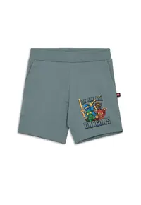 Pantaloni scurti sport baieti 12011466 - Bumbac organic - Verde - Verde