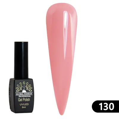 Oja semipermanenta BLACK ELITE, Global Fashion 8 ml, 130 Engros