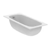 Cada dreptunghiulara, 160x70 cm, alb lucios, ingropata, Ideal Standard I.Life