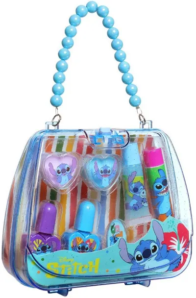 Set cosmetic pentru copii Air Val - Stitch, într-o geantă