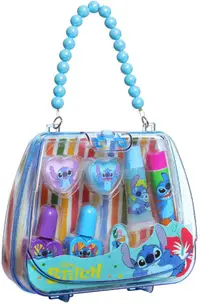 Set cosmetic pentru copii Air Val - Stitch, într-o geantă