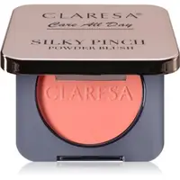 Claresa Care All Day Silky Pinch Powder Blush fard de obraz compact pentru un efect de lunga durata