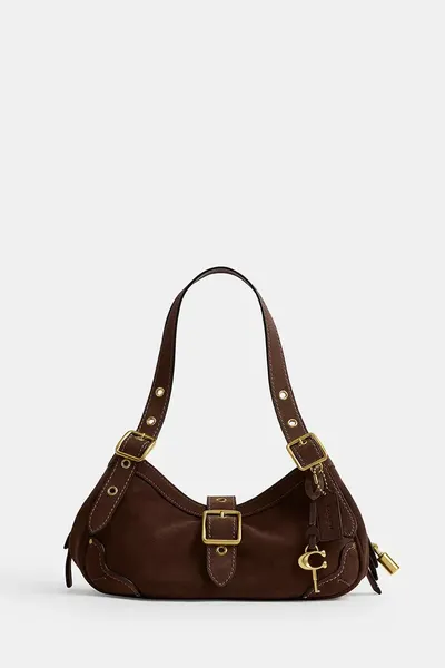 Coach geantă pentru femei din piele Small Drifter Bag