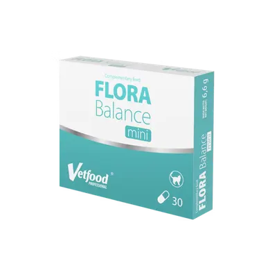 VetFood Flora Balance Mini, 30 capsule