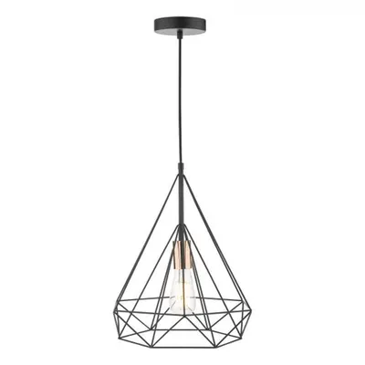 Lampa suspendata Sword Pendant Black and Copper