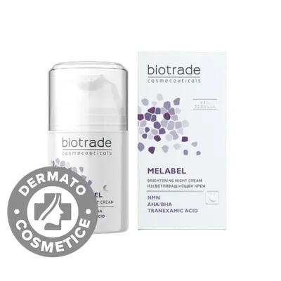 Crema depigmentanta de fata pentru noapte Melabel, 50ml, Biotrade