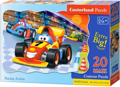 Puzzle Castorland din 20 XXL de piese - Competitie