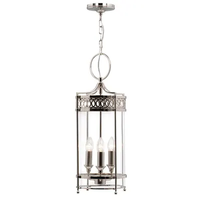 Lampa suspendata Guildhall Pendant – Polished Nickel