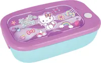 Cool Pack Hello Kitty - Pastel cutie pentru mâncare, violetă, cu tacâmuri