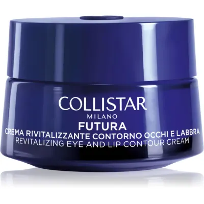 Collistar Futura Revitalizing Eye and Lip Countour Cream cremă intensivă cu efect de întinerire pentru ochi și buze cu efect revitalizant 15 ml