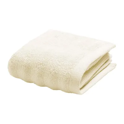 Prosop crem din bumbac din frotir 30x50 cm Maya – douceur d'intérieur
