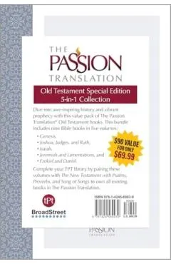 The Passion Translation Old Testament Special Edition: 5-In-1 Collection