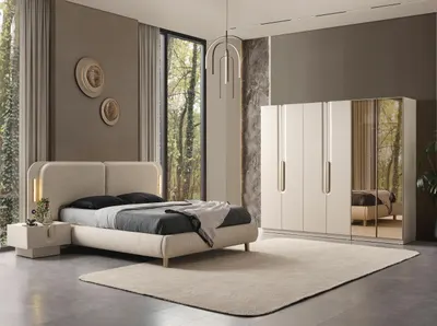 DORMITOR COMPLET MARLO rabatabil cu spatiu de depozitare SALTEA+SOMIERA incluse Pat 160x200cm