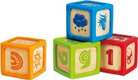 Cuburi educative Hape - Smart Start, 4 bucăți
