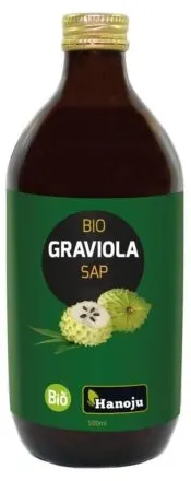 Suc bio de graviola, 500 ml, Hanoju