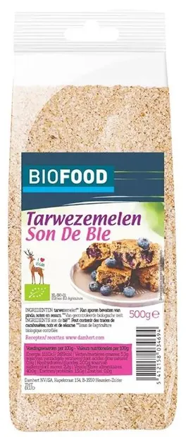Fulgi bio de grâu, 200 g, Damhert