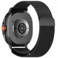 Curea Techsuit W009 pentru Samsung Galaxy Watch9 / Watch8 / Watch8 Classic Series, Neagra