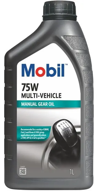 Ulei pentru cutie viteze manuala MOBIL 75W Multi-Vehicle, volum 1 litru 1L